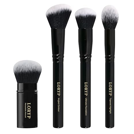 LORYP 4 Pcs make up brushes