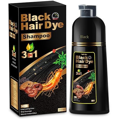 Hair Dye Shampoo 3 in 1