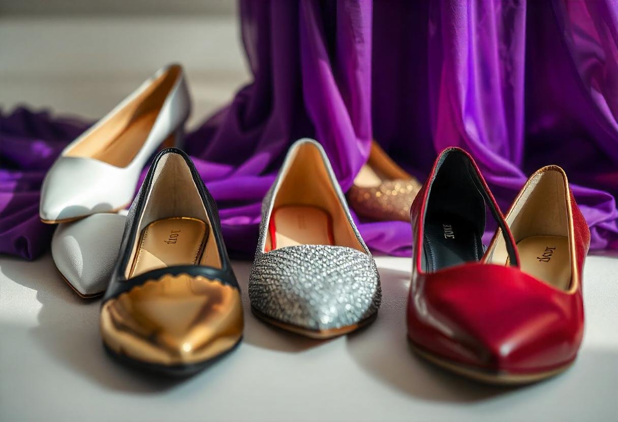7 Shades of Shoes For Your Purple Dresses
