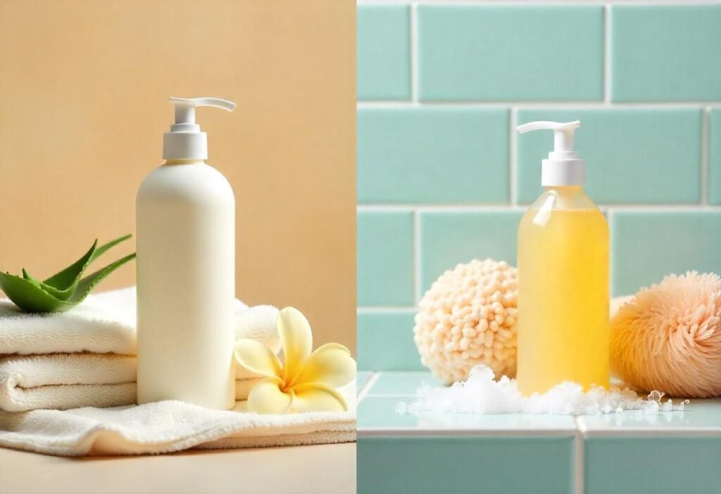 Body Lotion vs Body Wash