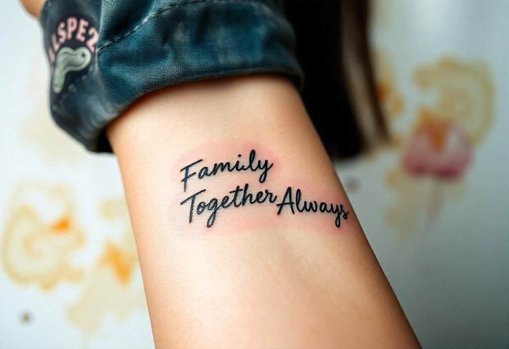 Tattoos Of Family Quotes